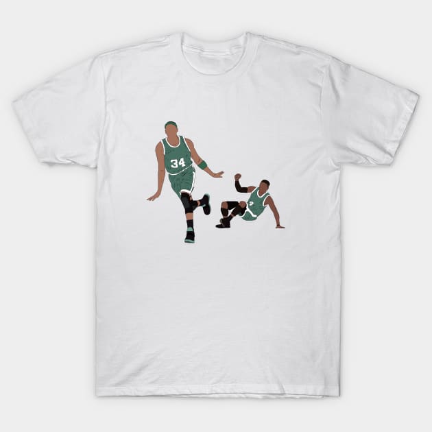 Paul Pierce And Nate Robinson T-Shirt by rattraptees